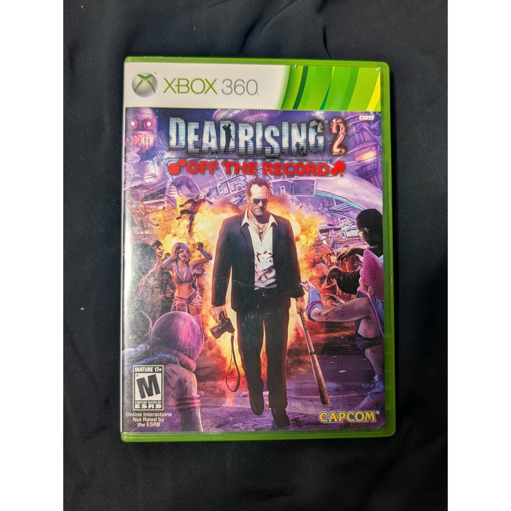 Dead Rising 2 Off the Record Xbox 360 CIB Complete Capcom Action Horror